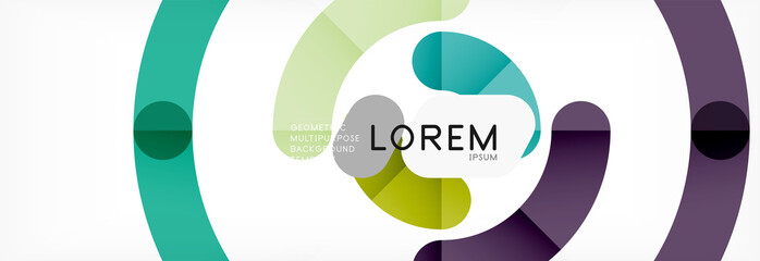 Modern geometrical abstract background