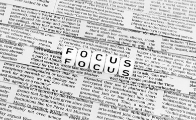 In the focus