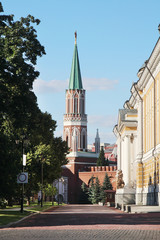 Nikolskaya tower, the Moscow Kremlin