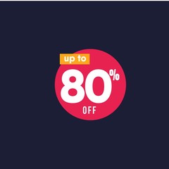 Discount up to 80% off Label Vector Template Design Illustration