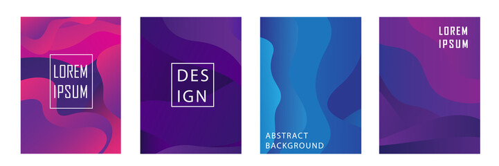 set of flyer,cover,brochure,poster or banner template design with abstract geometric shape background