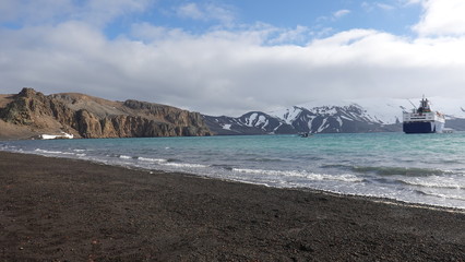 antarctica  polar beach ocean nature coast