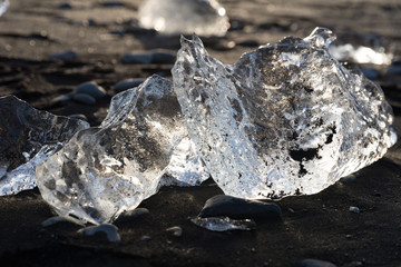 Gletscherlagune Jökulsárlón in Island