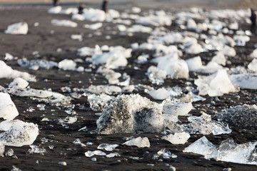 Gletscherlagune Jökulsárlón in Island