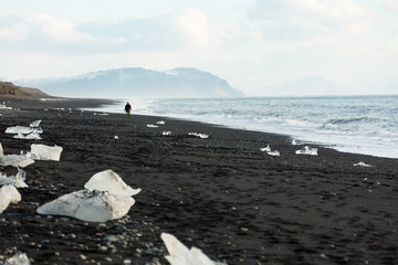 Gletscherlagune Jökulsárlón in Island