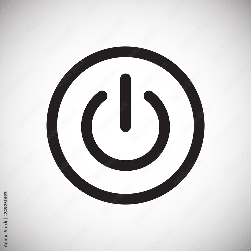 Fototapete Electric ware icon on white background for graphic and web design, Modern simple vector sign. Internet concept. Trendy symbol for website design web button or mobile app