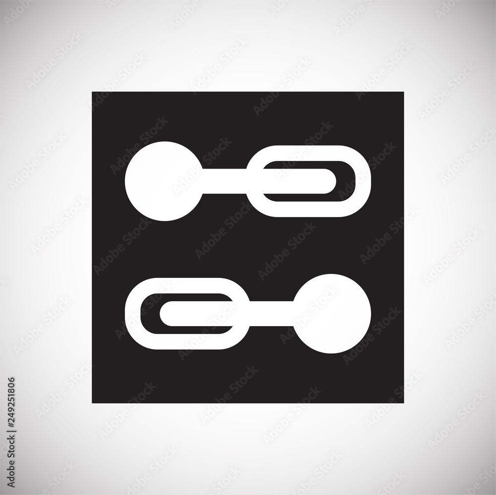 Fototapete Electric ware icon on white background for graphic and web design, Modern simple vector sign. Internet concept. Trendy symbol for website design web button or mobile app