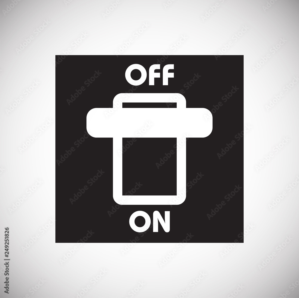 Fototapete Electric ware icon on white background for graphic and web design, Modern simple vector sign. Internet concept. Trendy symbol for website design web button or mobile app