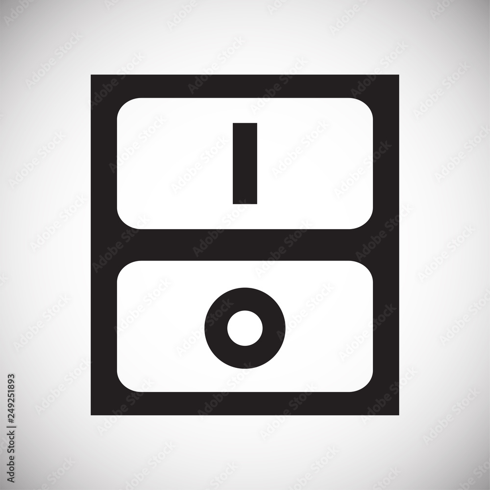 Fototapete Electric ware icon on white background for graphic and web design, Modern simple vector sign. Internet concept. Trendy symbol for website design web button or mobile app