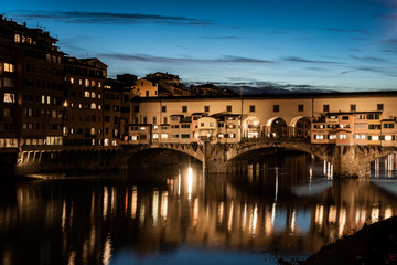 Most złotników - Włochy- Florencja - obrazy, fototapety, plakaty