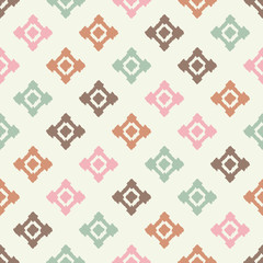 Ethnic boho seamless pattern. Traditional ornament. Tribal pattern. Folk motif. Can be used for wallpaper, textile, invitation card, wrapping, web page background.