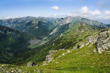 Fototapeta na wymiar Piękny górski krajobraz, Tatry, Polska