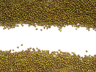 Green bean or mung bean background