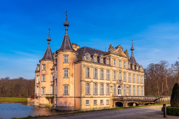Fototapeta na wymiar The Castle of Poeke in Belgium