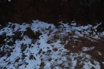 beautiful winter mountain landscape