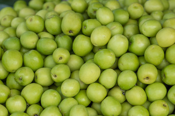 Jujube in the market.