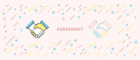 AGREEMENT ICON CONCEPT