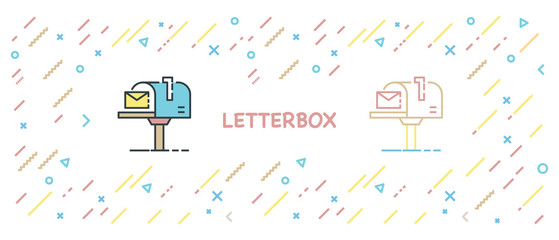 LETTERBOX ICON CONCEPT