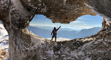 adventures of a determined and successful mountaineer