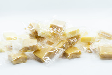 袋に入ったキャラメル