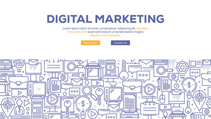 DIGITAL MARKETING BANNER CONCEPT