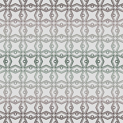 Obraz premium Abstract Vector Seamless Pattern With Abstract Geometric Style. Repeating Sample Figure And Line. Grey, green color