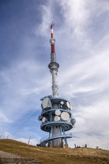 Signal Tower on Mount. Rigi - Arth, Switzerland