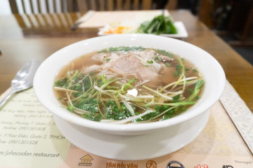ベトナムの伝統料理のフォー