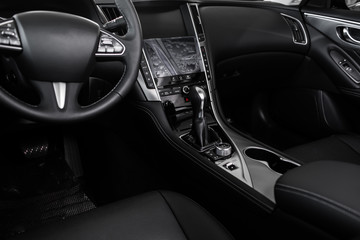 Obraz na płótnie Canvas car interior in details