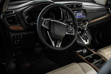 Obraz na płótnie Canvas car interior in details