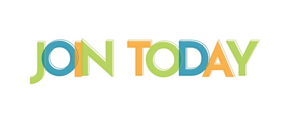 Join today word concept