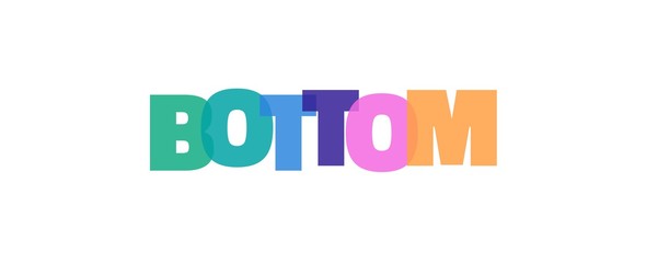 Bottom word concept