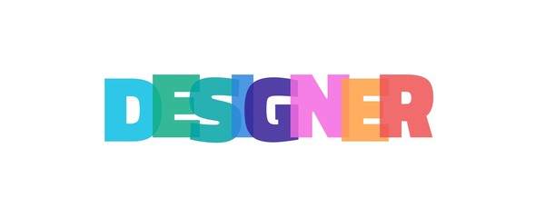 Designer word concept