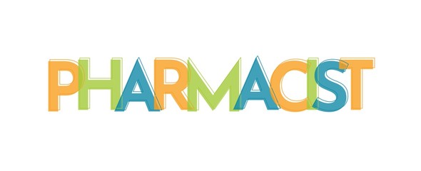 Pharmacist word concept