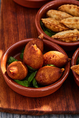 Middle eastern deep fried snacks