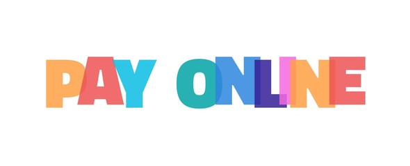Pay Online word concept