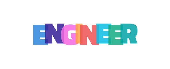 Engineer word concept