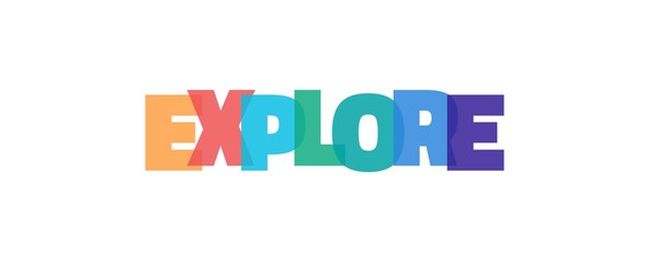 Explore word concept