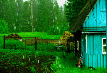 old house in the forest