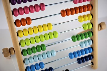 An Image of a toy, abacus
