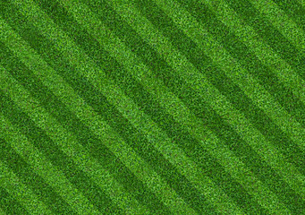 Naklejka na ściany i meble Green grass field background for soccer and football sports. Green lawn pattern and texture background. Close-up.