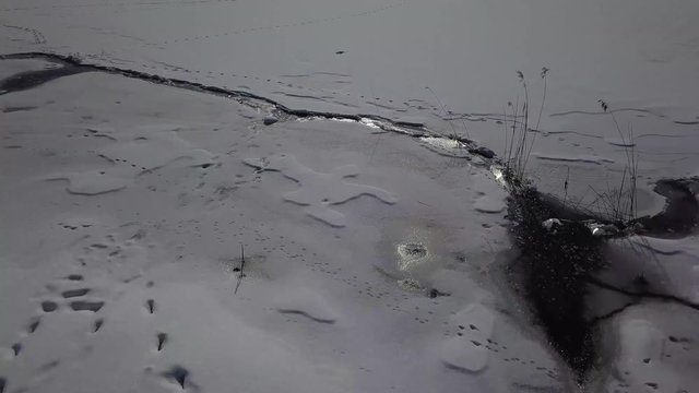 Beutiful Bavarian Lake Winter