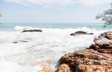 Beautiful view of the sea