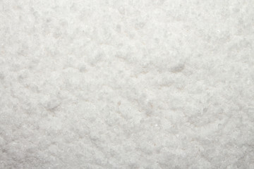 Texture of white table salt.Background of salt.