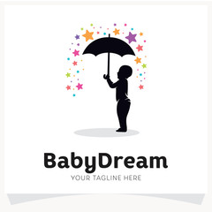 Baby Dream Logo Design Template Inspiration