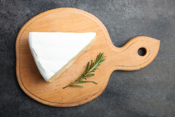  white Camembert cheese with rosemary