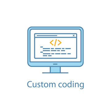 Custom coding color icon