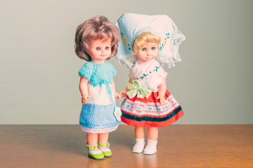 retro dolls