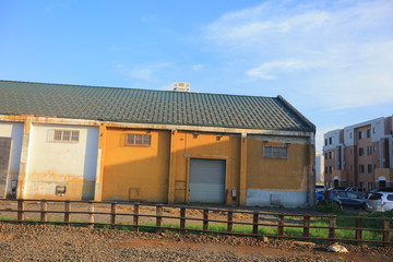 the train view of Asahikawa