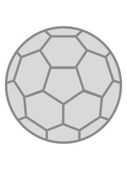 Fototapeta premium handball sport rund kreis verein spaß spielen team mannschaft muster spieler trikot cool design logo clipart fußball kicker